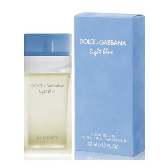 Dolce and Gabbana Light Blue Eau De Toilette Spray 50ml
