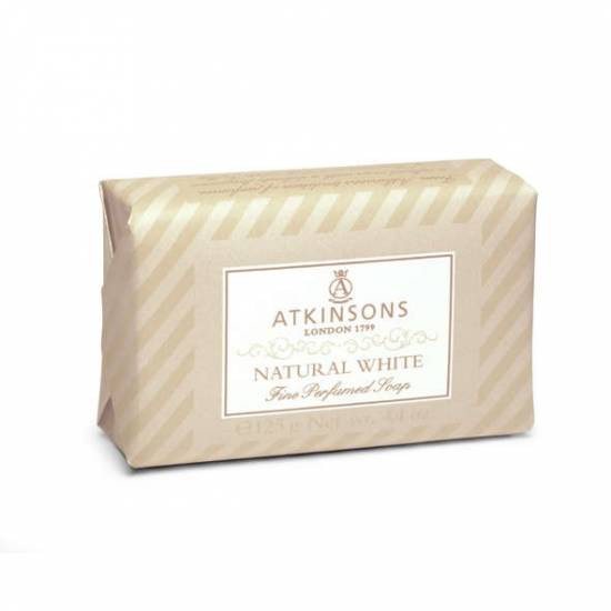 Atkinsons Fine Parfumed Soap sapone profumato Natural White 125 gr