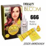 Dikson 2 in 1 Crema Colorante Rosso Rubino 666
