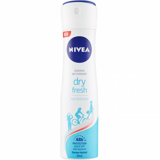 Nivea Deodorant Anti-Persipant dry fresh 48h Deodorante spray