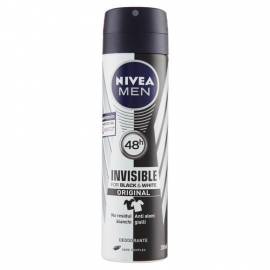NIVEA Deodorante spray for men black&white invisible 150ml