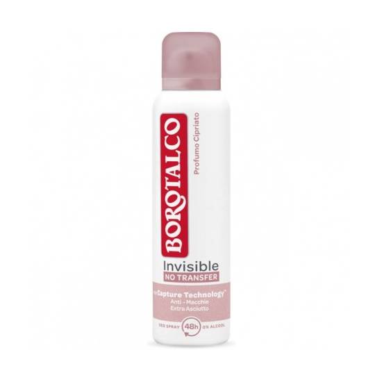Borotalco deodorante spray invisible profumo cipriato 150 ml