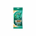 Bic Lametta Da Barba Usa E Getta Comfort 2 Plus 1 Confezione Da 5 Lamette