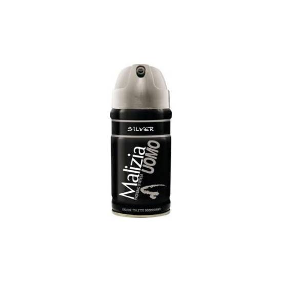 Malizia Deodorante Per Uomo Silver Spray Da 150 Ml