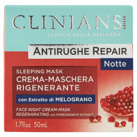 CLINIANS Crema Antirughe Notte Melograno 50 ml