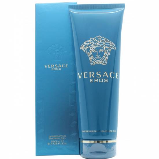 Versace Eros Invigorating shower gel bagno doccia uomo 250 ml