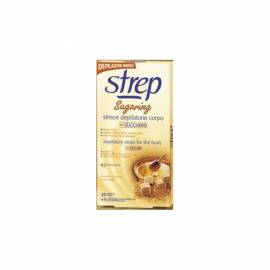 Strep - Sugaring strisce depilatorie corpo allo zucchero 20 pz