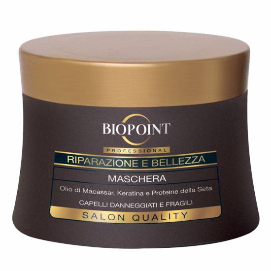 Biopoint Riparazione e Bellezza maschera capelli danneggiati e fragili 250 ml
