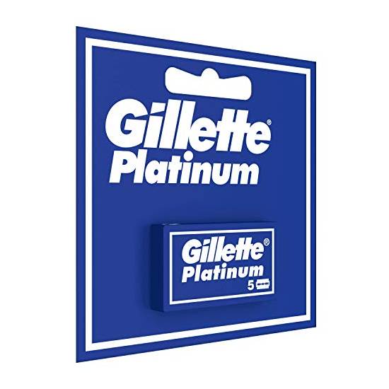 GILLETTE PLATINUM LAME X 5 PZ