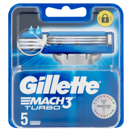 Gillette - Mach3 turbo 5 ricariche