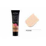 Astra Soft Mat Foundation Fondotinta 01