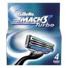 Gillette  Mach 3 turbo  4 ricariche