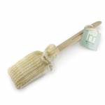 Martini Spa Massage Spazzola Lavaschiena/Corpo in Sisal e Legno di Faggio 489