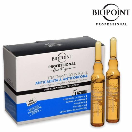 Biopoint fiale anticaduta/forfora 10 x 7 ml