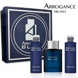 Arrogance coffret blue edt 50 ml + shower gel 2 x 100 ml