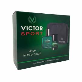Victor Original Sport Cofanetto Profumo 100ml e Deodorante Stick 75ml