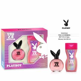 Playboy you 2.0 woman - edt 40 ml + shower gel 250 ml
