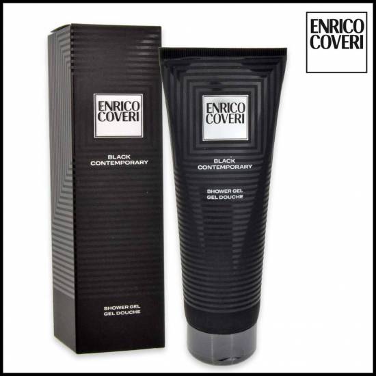 Enrico coveri black contemporary shower gel 300ml