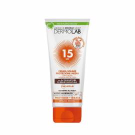Dermolab Crema Solare Viso e Corpo Protezione Media SPF 15 200ml