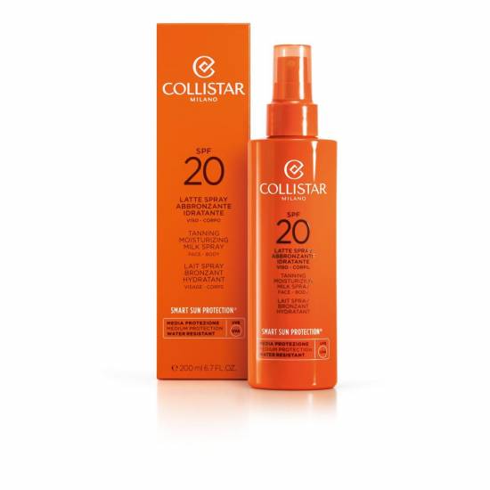 Collistar Latte Spray Abbronzante Idratante SPF 20, 200 ml