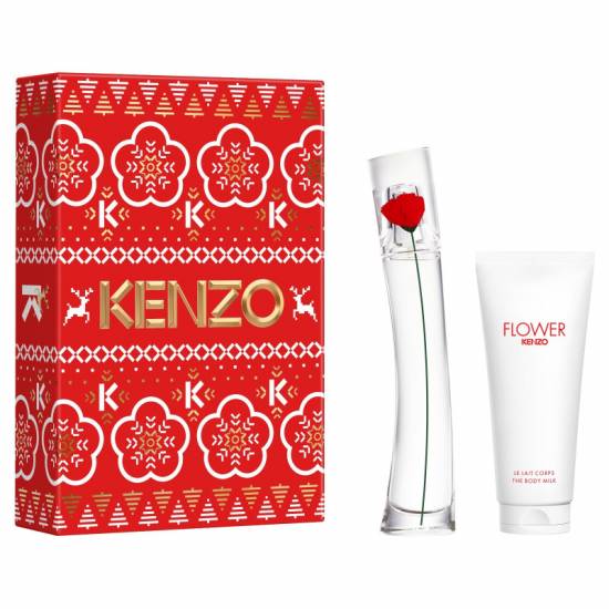 Kenzo Set Regalo Flower by Kenzo Eau de Parfum 30ml con Latte Corpo 75ml