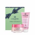 Collistar Cofanetto Idroattiva Crema-Gel Idratazione Fresca 50ml con Gel Scrub Delicato Viso 100ml
