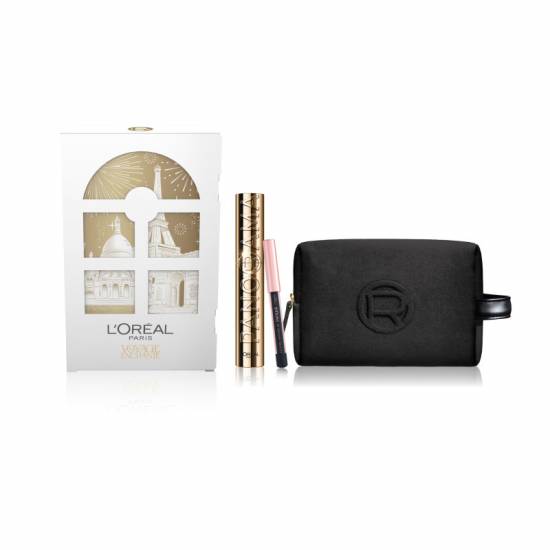 L`Oreal Confezione Le Voyage Enchanté con Mascara Panorama, Mini-Matita Occhi e Pochette